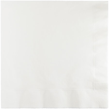 Touch Of Color White Napkins, 6.5", 900PK 369000